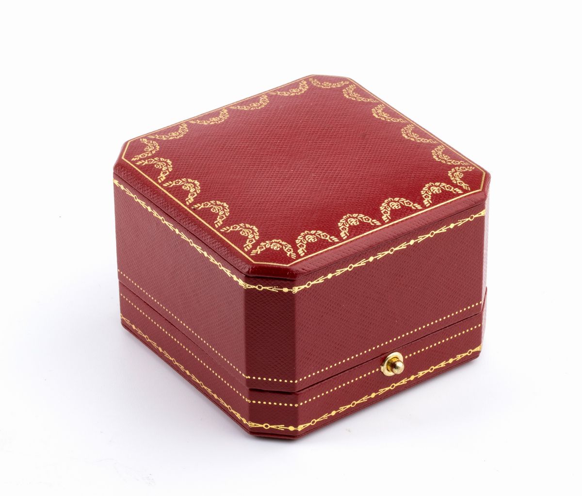 CARTIER: anello in oro con quarzo citrino