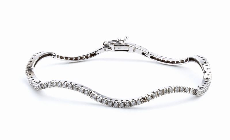 Bracciale Tennis con Diamanti