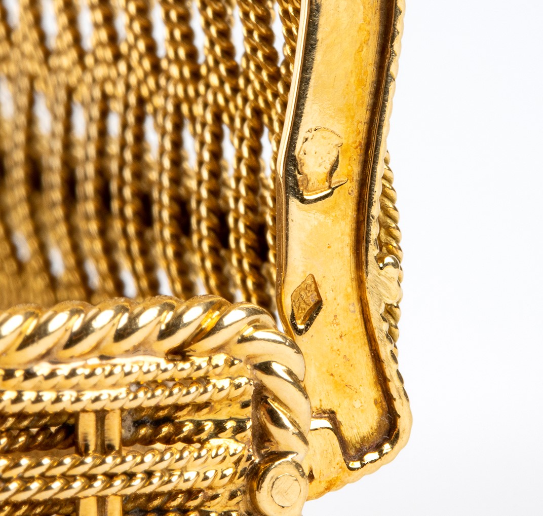 TIFFANY SCHLUMBERGER: scatola francese in oro