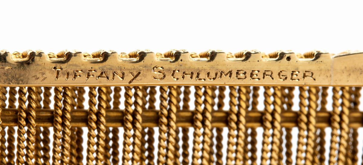 TIFFANY SCHLUMBERGER: scatola francese in oro