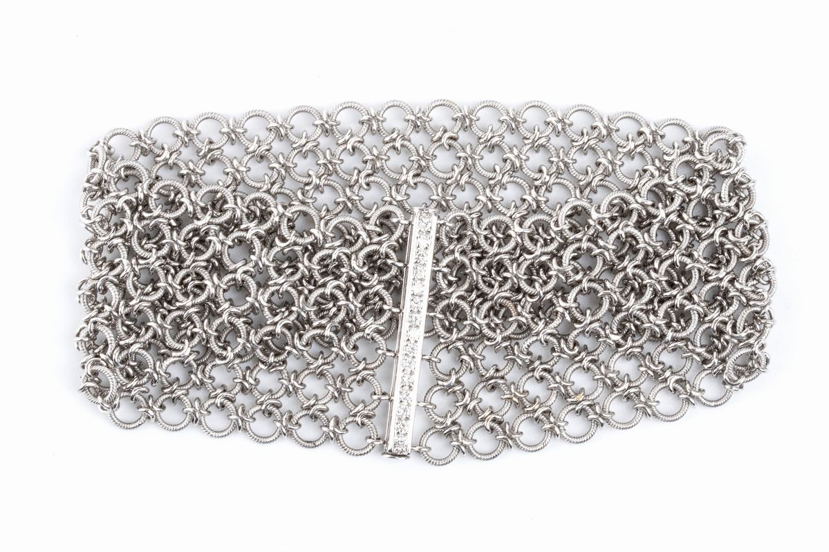 CELIN: bracciale a fascia morbida in oro