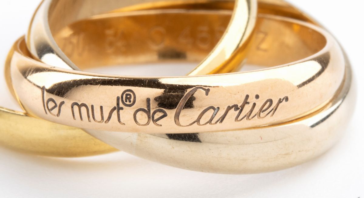 LE MUST DE CARTIER: anello Trinity in oro