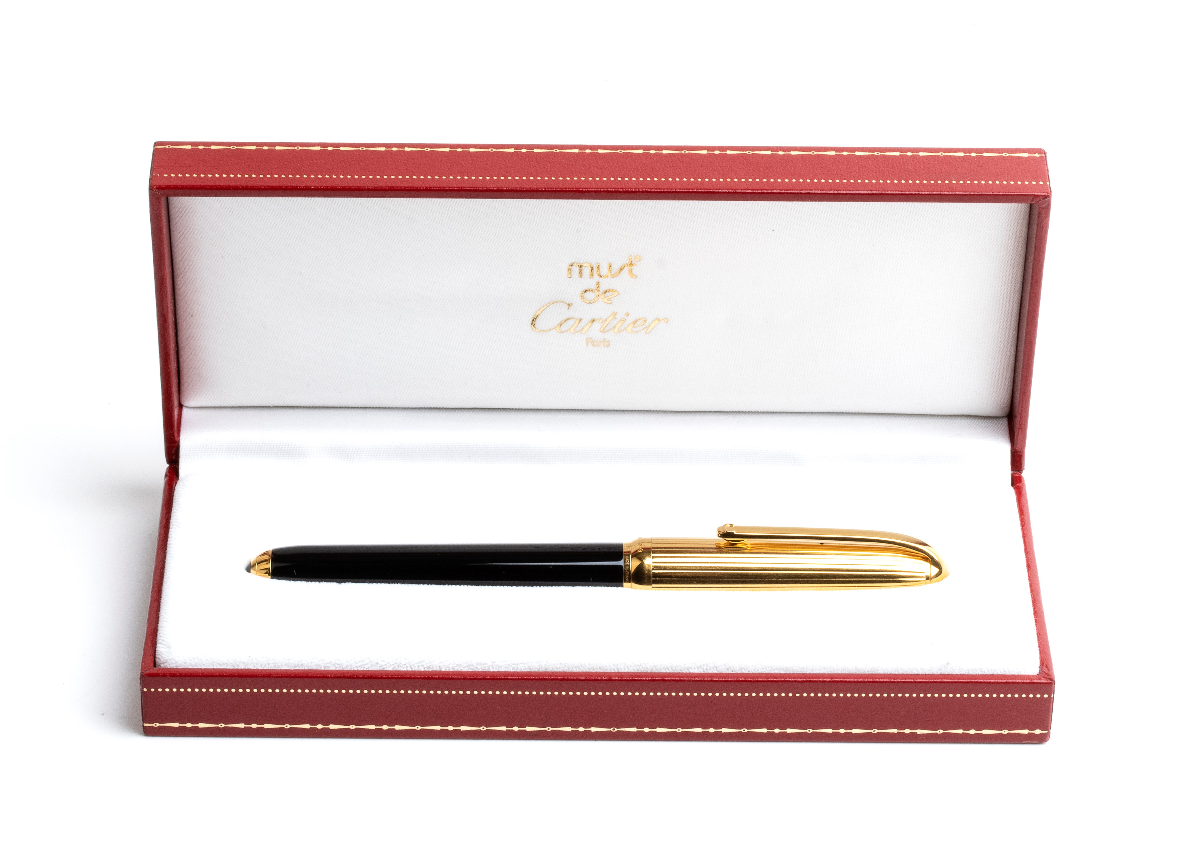 Le Must de CARTIER: penna stilografica Phantere, pennino in oro 18K - Asta  Gioielli, orologi, argenti e penne - Bertolami Fine Art - Casa d'Aste