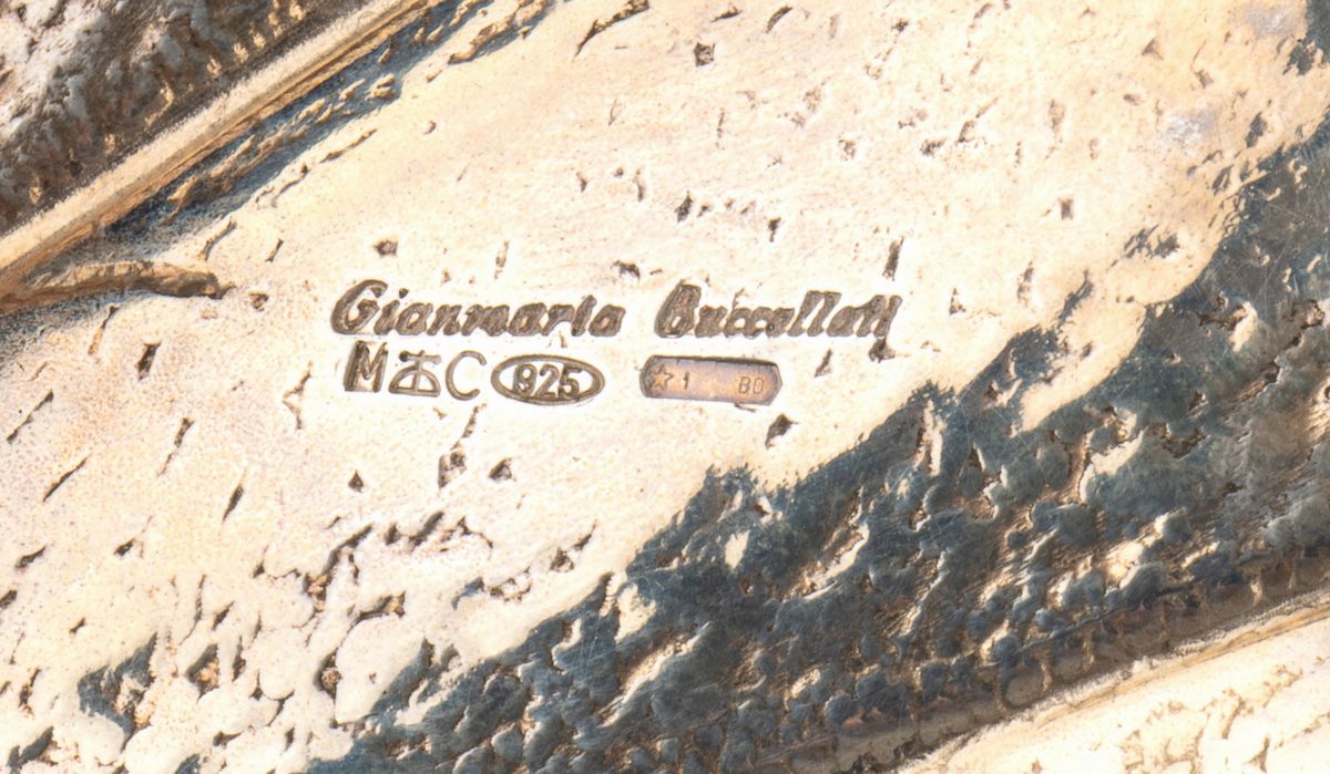 Gianmaria Buccellati: Ciotola Foglia Vigna in Argento