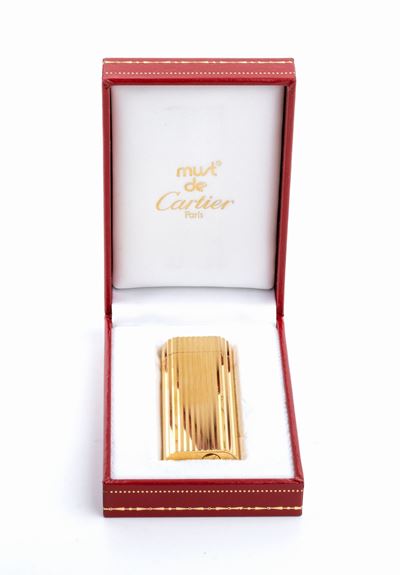 Le Must De Cartier: Accendino, Anni '80