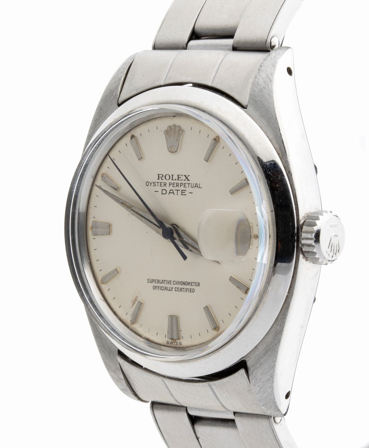 Rolex Oyster Perpetual Date: Orologio da Polso in Acciaio Ref. 1500, 1960