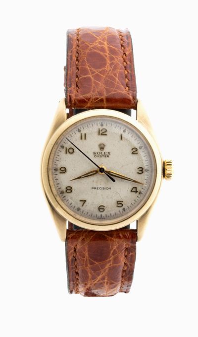 Rolex Oyster Precision: Orologio da Polso Uomo in Oro 10k Ref. 6022, 1951