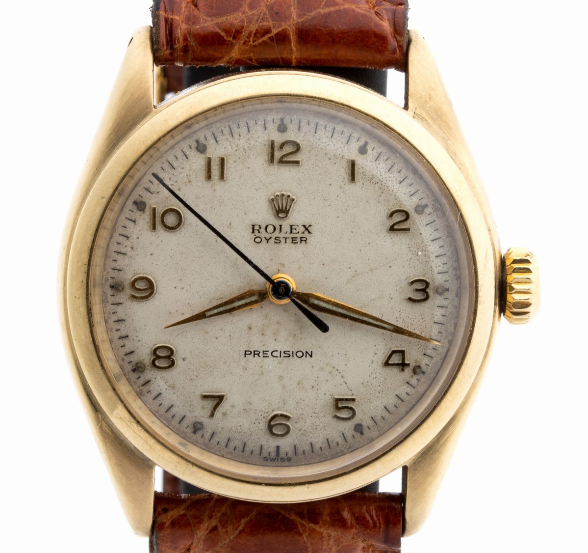 Rolex Oyster Precision: Orologio da Polso Uomo in Oro 10k Ref. 6022, 1951