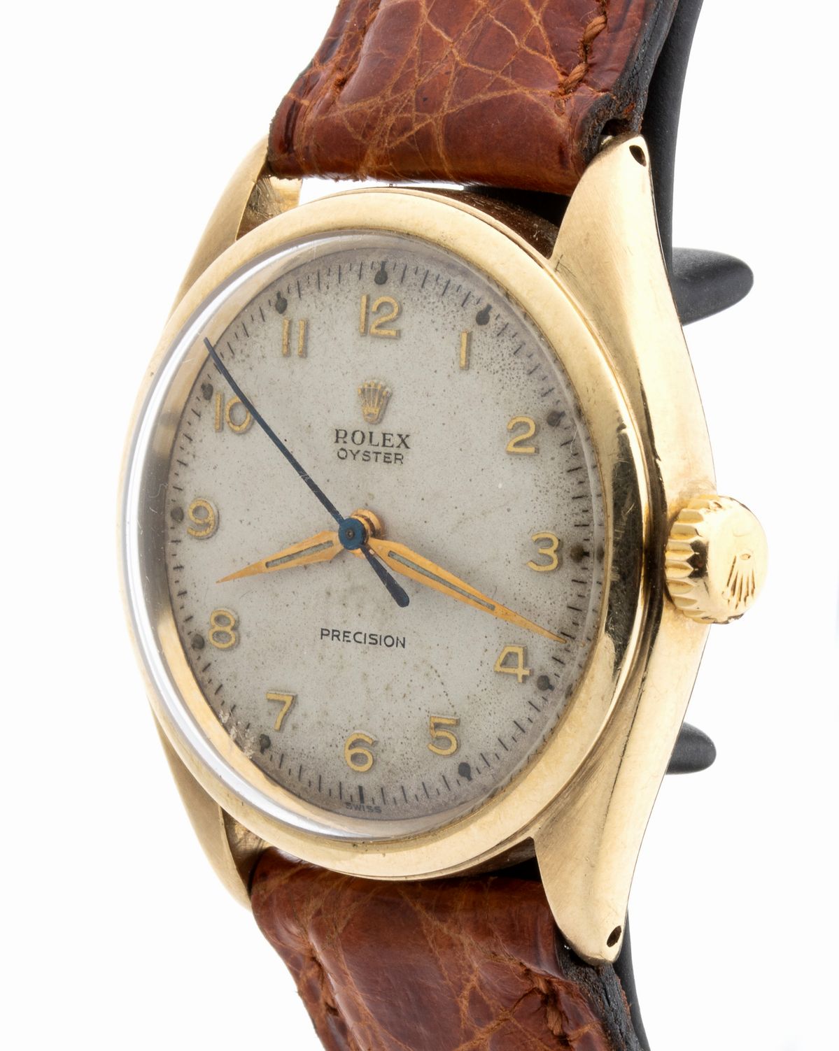 Rolex Oyster Precision: Orologio da Polso Uomo in Oro 10k Ref. 6022, 1951