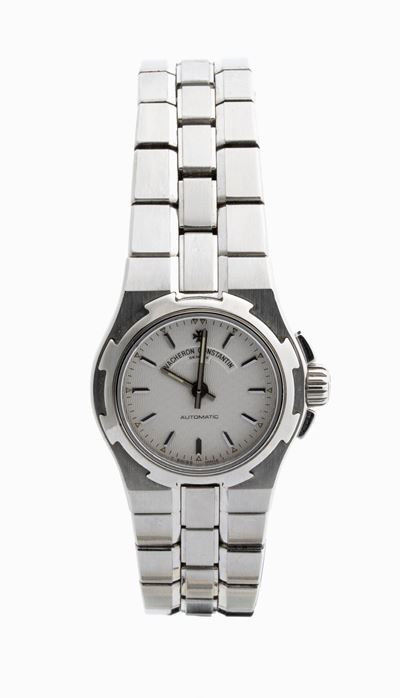 Vacheron & Constantin Overseas: Orologio da Polso Lady in Acciaio, Ref. 12050/423a Full Set, 2005