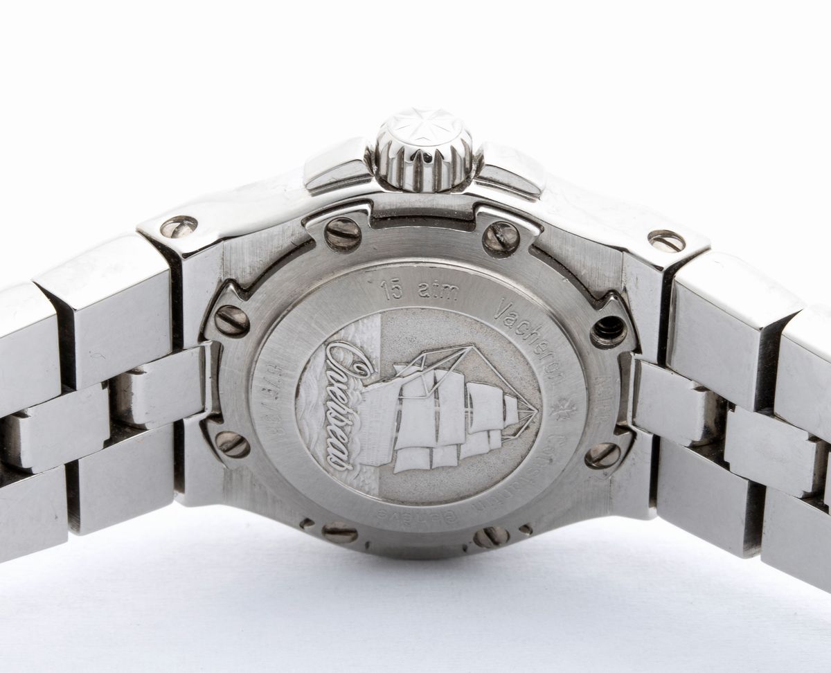 Vacheron & Constantin Overseas: Orologio da Polso Lady in Acciaio, Ref. 12050/423a Full Set, 2005