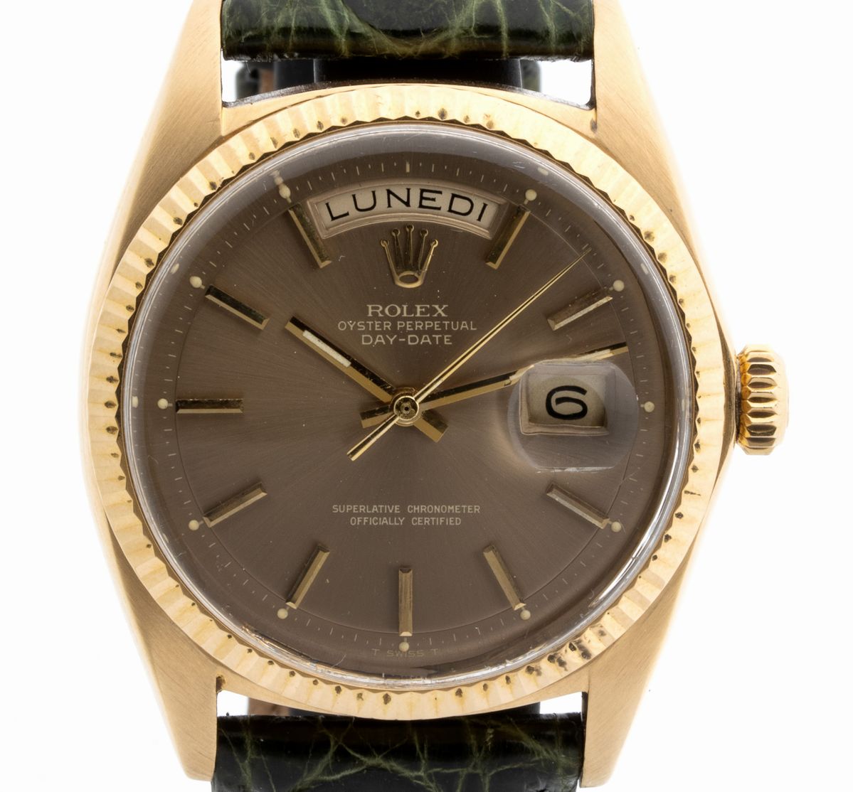Rolex Day-date: Raro Orologio da Polso Full Set in Oro 18k Ref. 1803, 1969