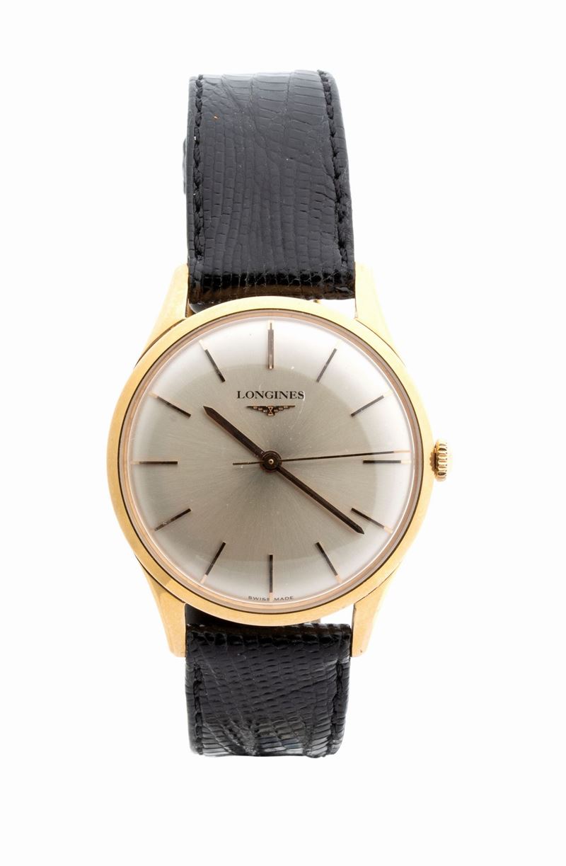 Longines: Orologio Polso Uomo in Oro 18k Ref. 6986, Anni '60
