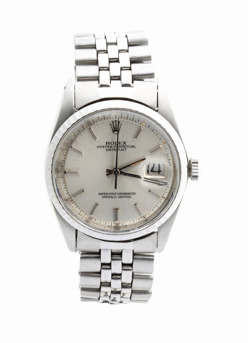 Rolex Date Just: Orologio da Polso Uomo in Acciaio Ref. 1603, 1974