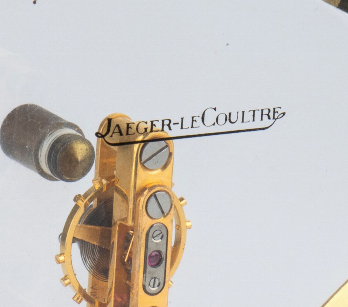 Jaeger Lecultre: Orologio Scheletrato in Ottone e Lucite Ref. 420, Anni '70