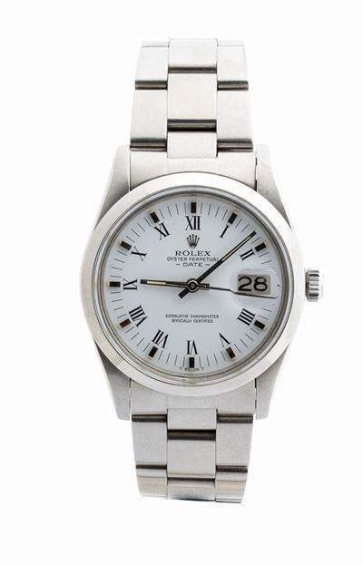 Rolex Oyster Perpetual Date: Orologio da Polso in Acciaio Ref. 1500, 1981
