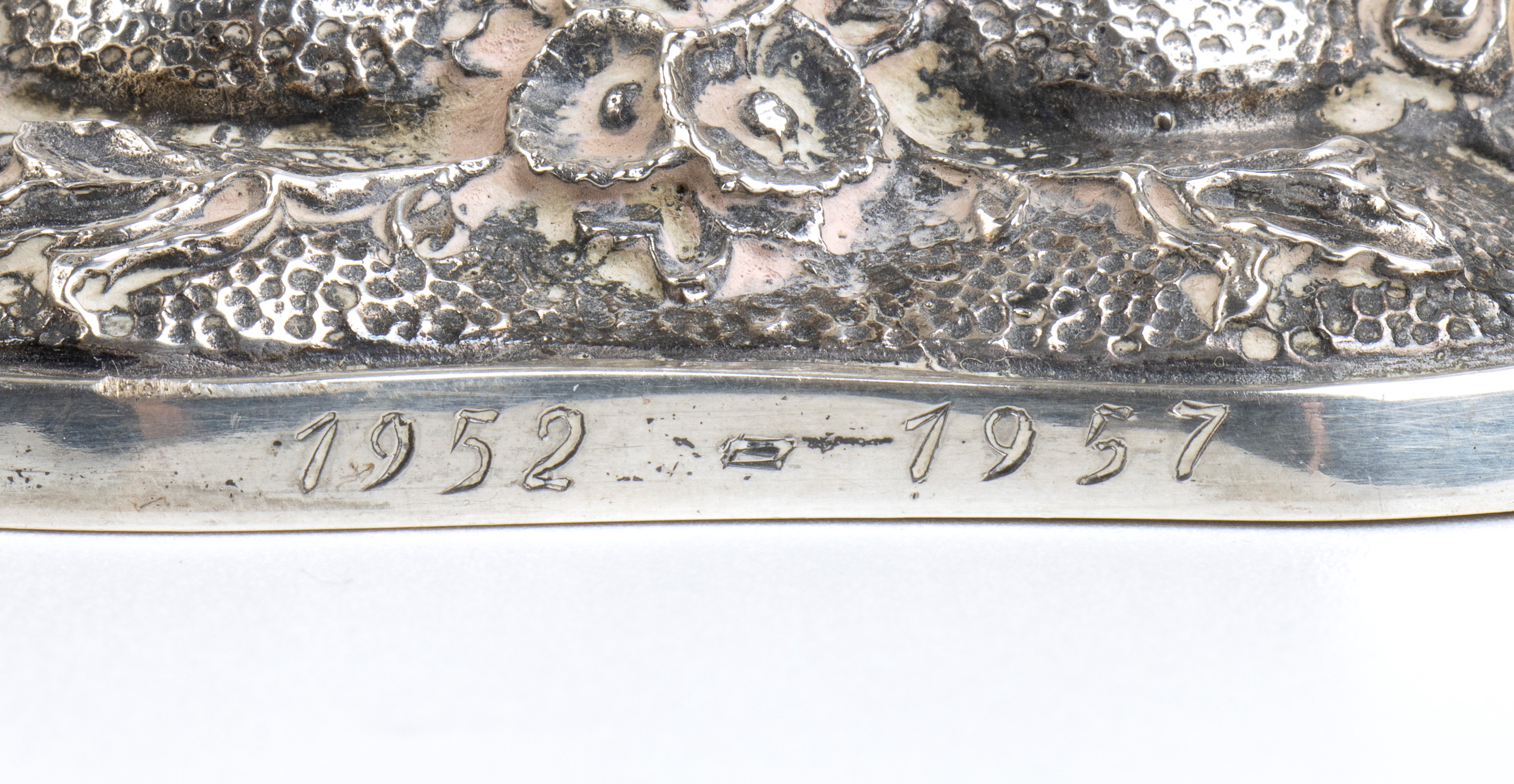 Coppia di Candelabri Italiani in Argento - Argentiere A. Cesa S. C., Anni '50