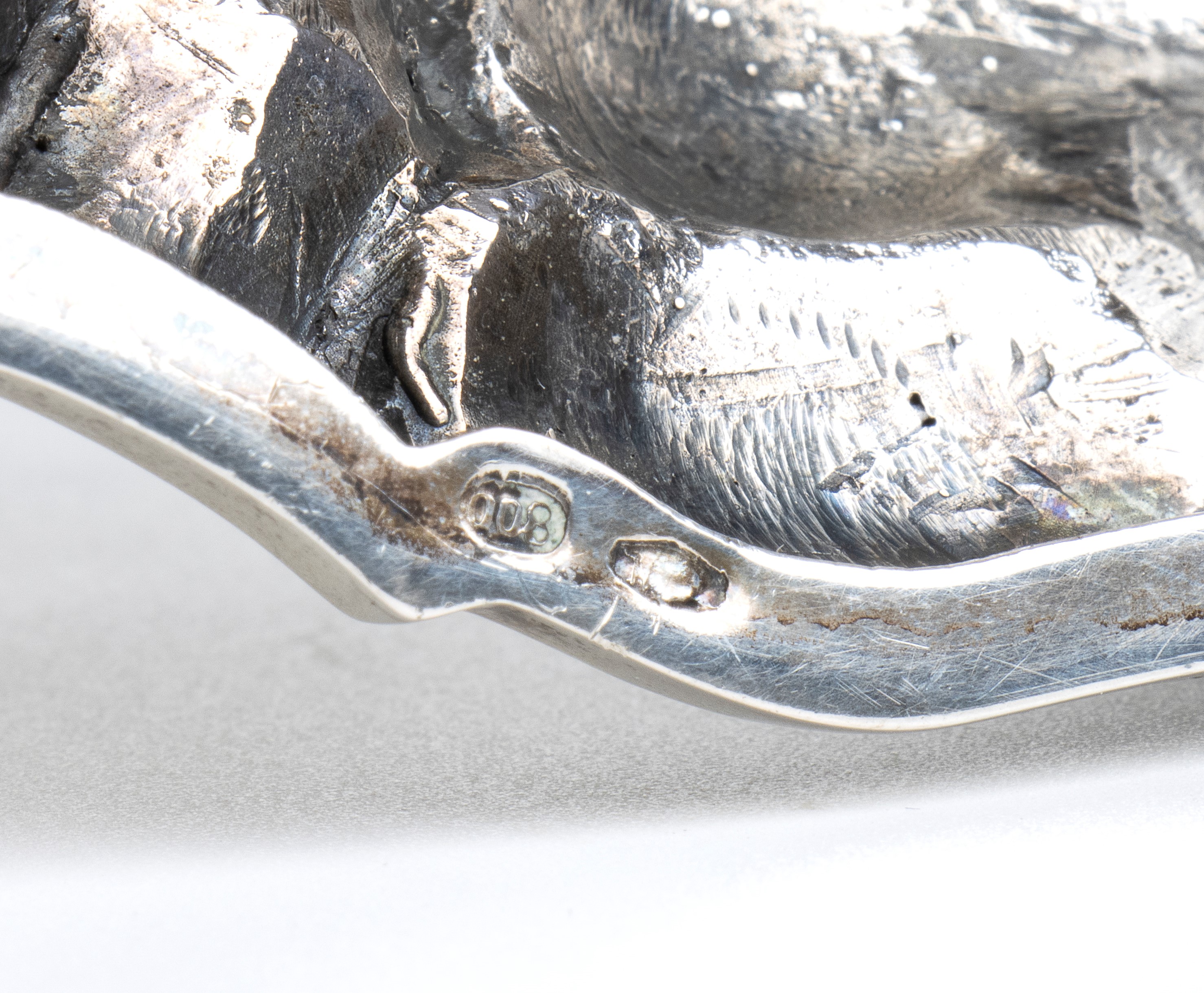 Coppia di Candelabri Italiani in Argento - Argentiere A. Cesa S. C., Anni '50