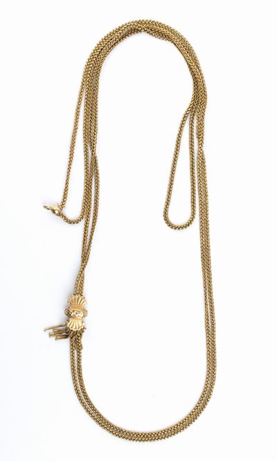 Saliscendi in Oro per Orologio - Fine XIX Secolo