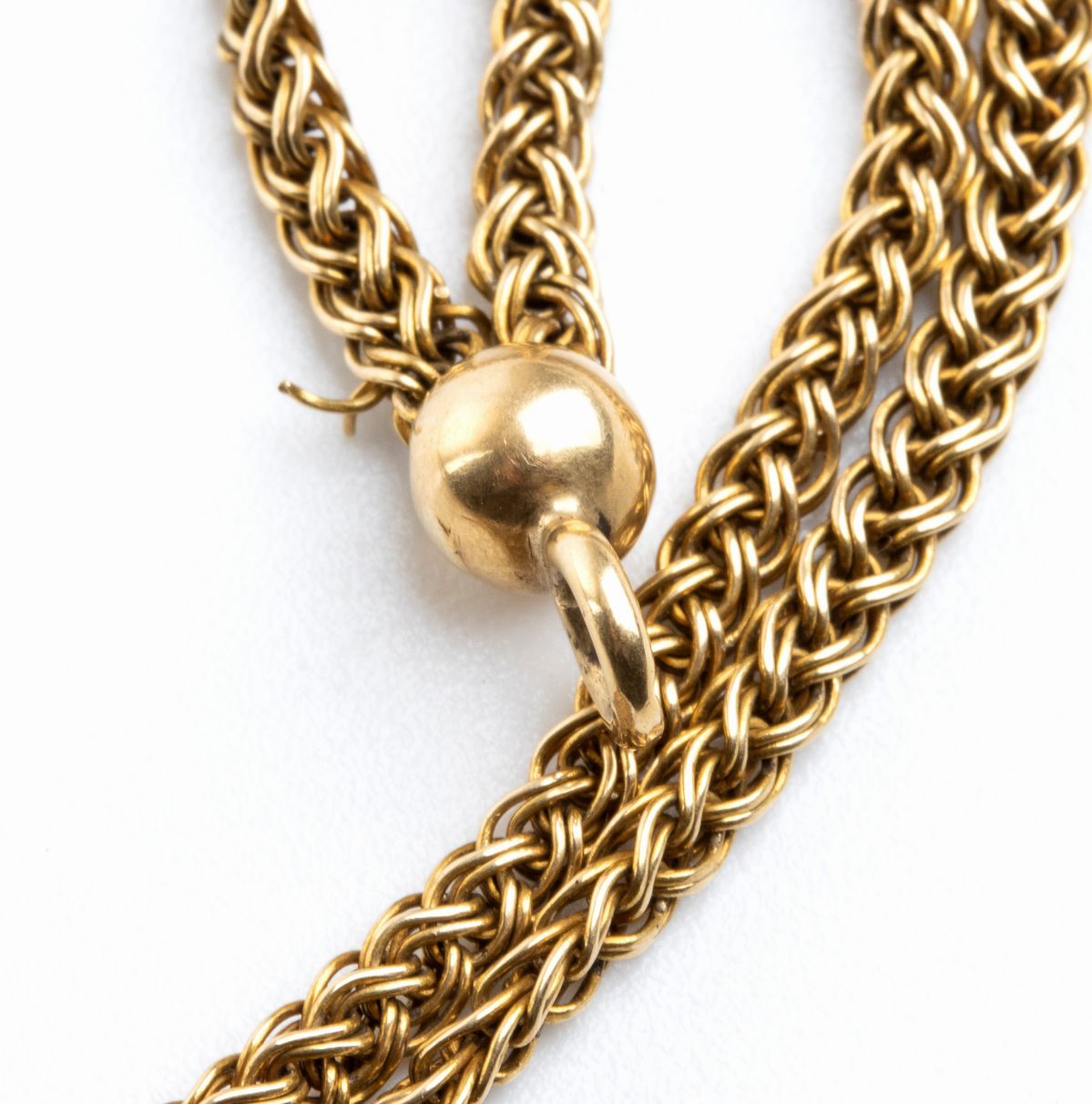 Saliscendi in Oro per Orologio - Fine XIX Secolo