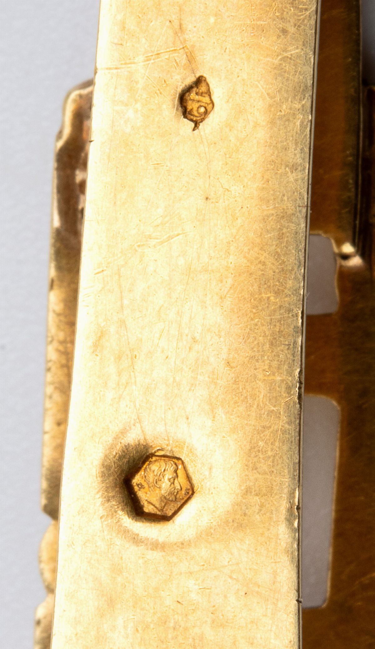 Catena con Fermacravatta in Oro - Fine XIX Secolo
