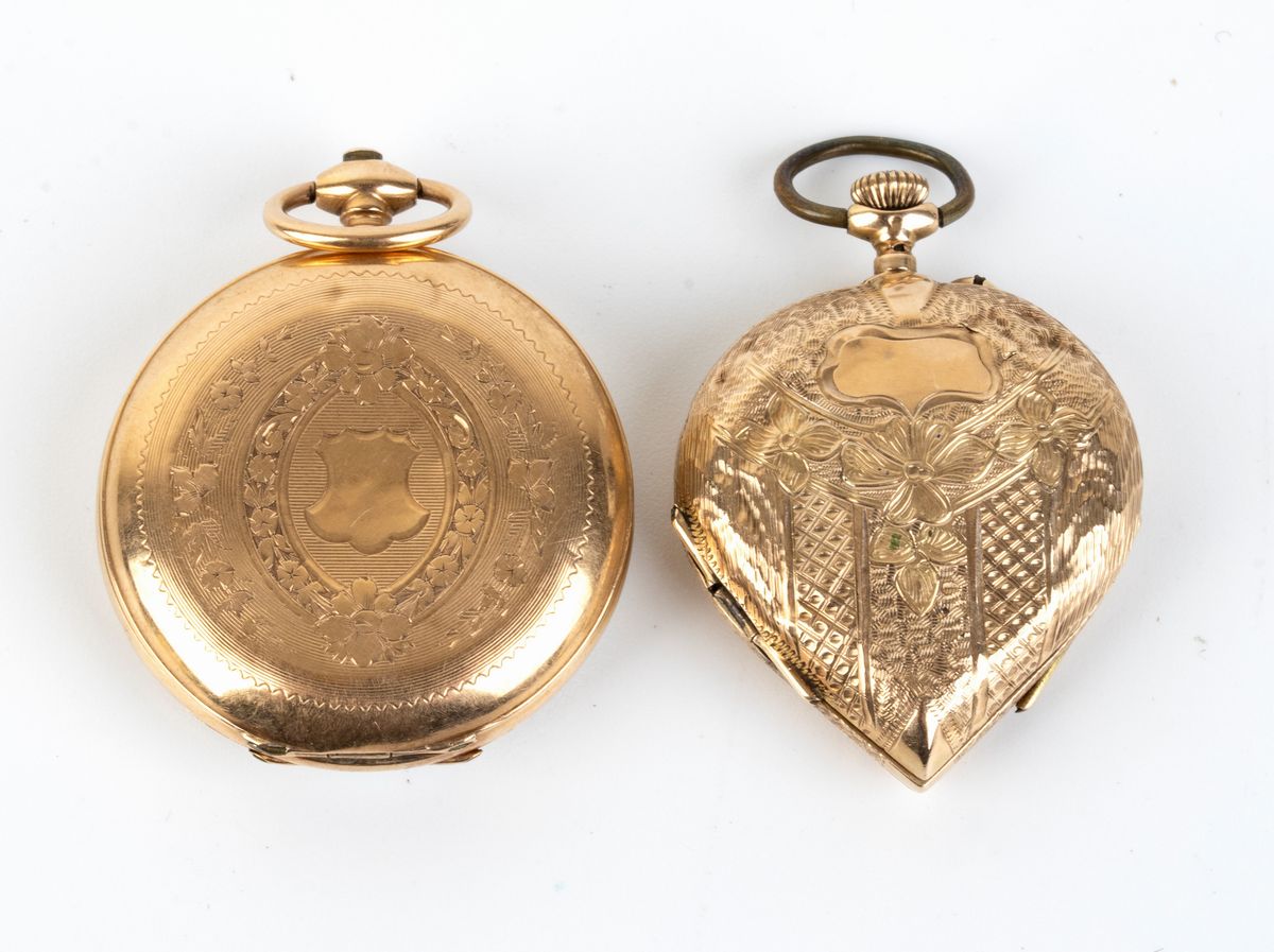 Due Orologi da Tasca in Oro - Inizio XX Secolo