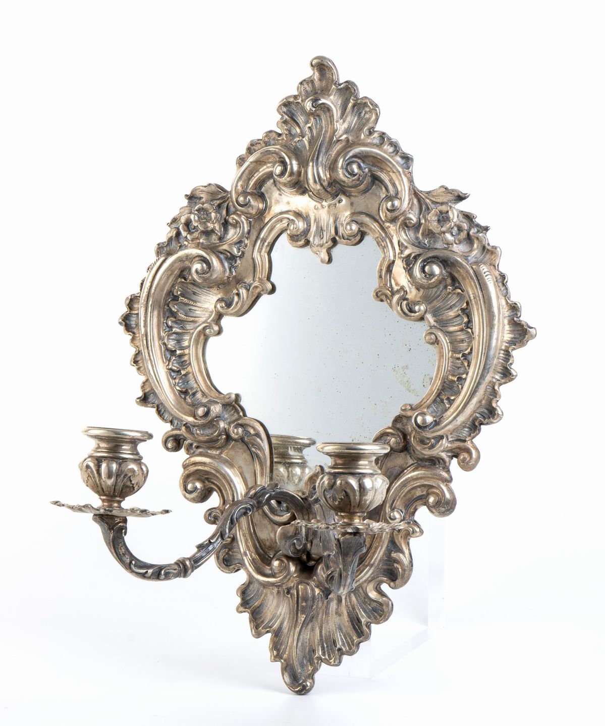 Coppia di Applique in Argento