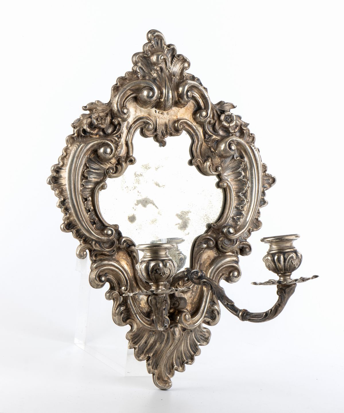 Coppia di Applique in Argento