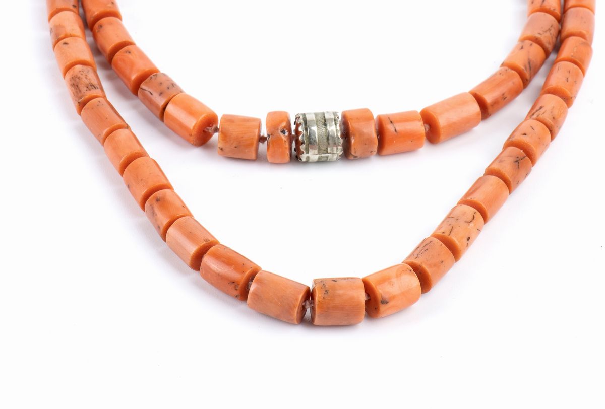 Collana di Corallo Mediterraneo