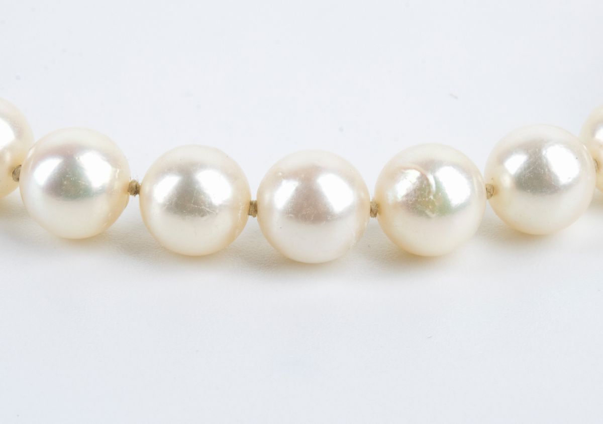 Collana di Perle Coltivate D'acqua Salata
