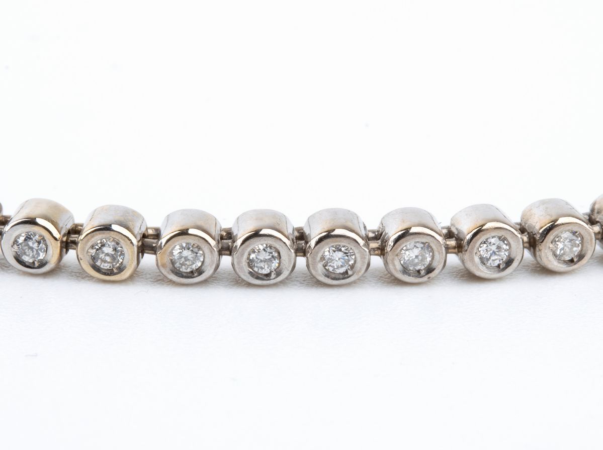 Bracciale "tennis" in Oro e Diamanti