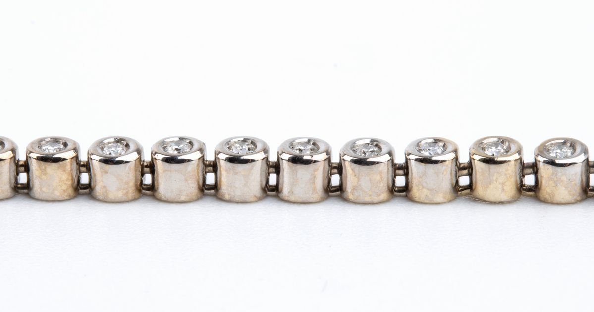 Bracciale "tennis" in Oro e Diamanti