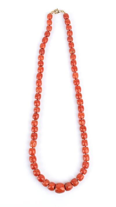 Collana in Corallo Mediterraneo
