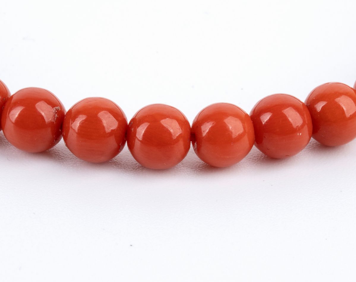 Collana in Corallo Mediterraneo