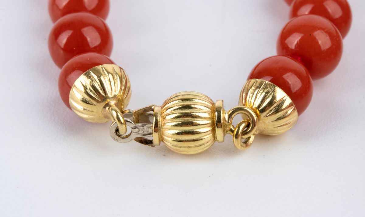 Collana in Corallo Mediterraneo