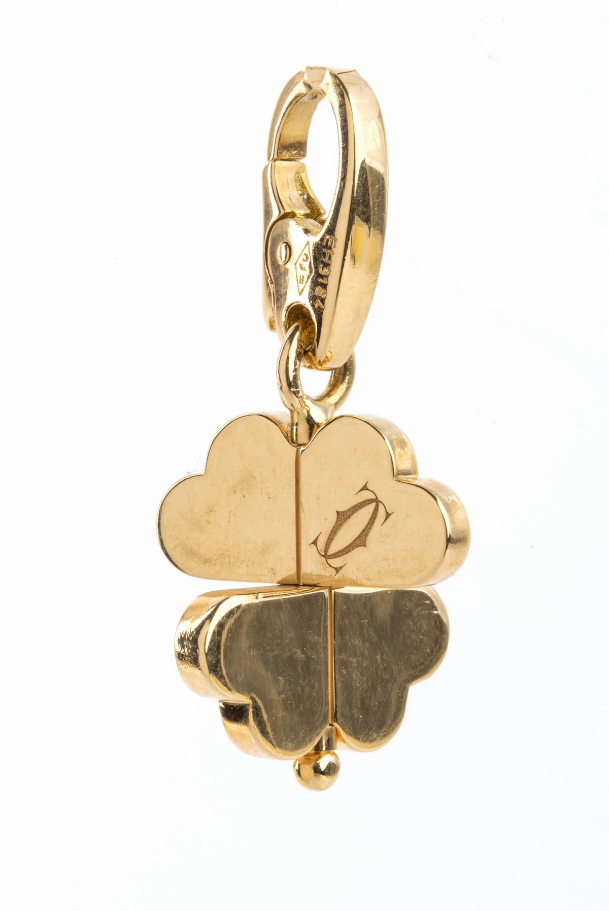 CARTIER: pendente in oro quadrifoglio