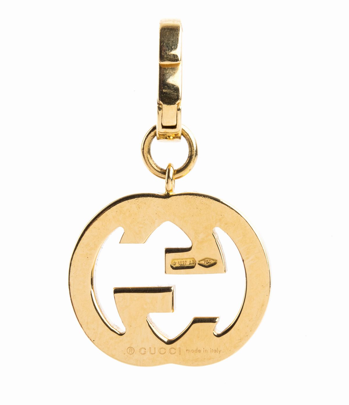 GUCCI: pendente in oro e smalti