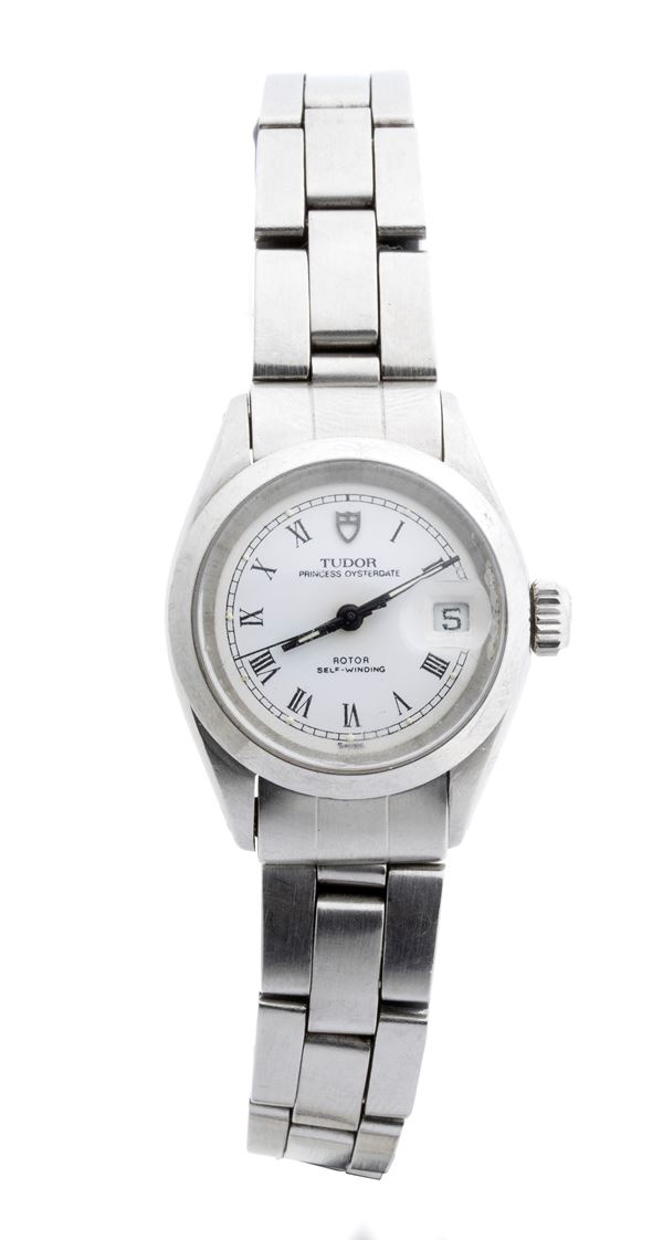 TUDOR Princess Oyster Date: orologio da polso in acciaio, anni '90