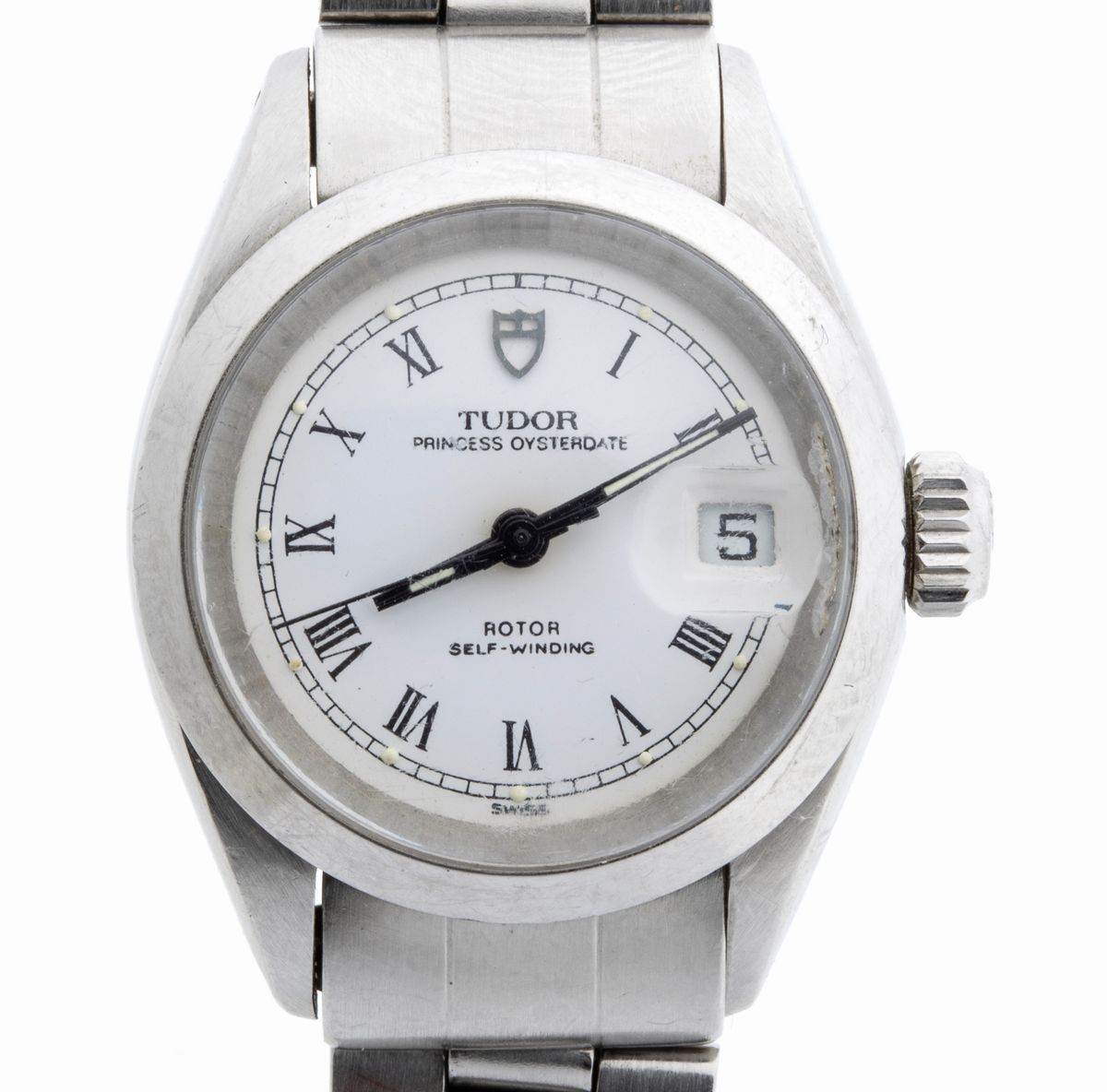 Tudor Princess Oyster Date: Orologio da Polso in Acciaio, Anni '90