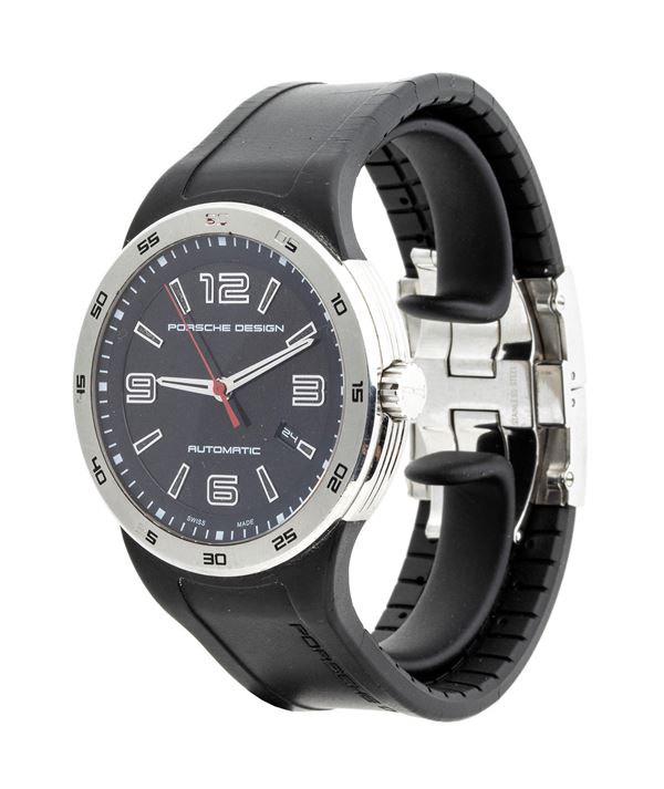 PORSCHE DESIGN FLAT SIX: Men's wristwatch ref. P63120 - Auction Jewellery,  Silver, Watches and Pens - Bertolami Fine Art - Casa d'Aste