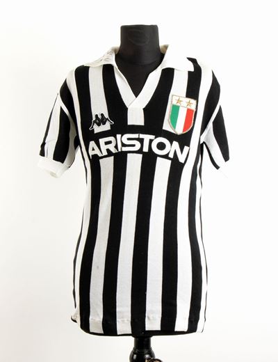 Calcio, Platini Michel, Maglia Juventus