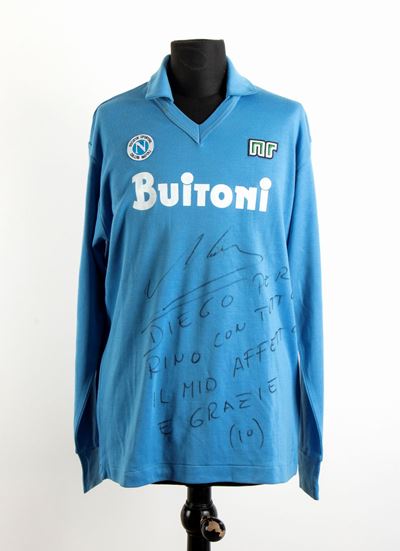 Calcio, Maradona, Diego Armando - Maglia Napoli