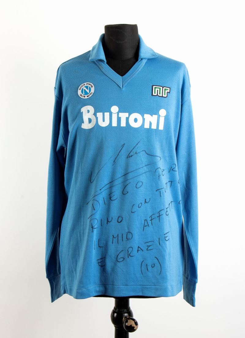 Calcio, Maradona, Diego Armando - Maglia Napoli