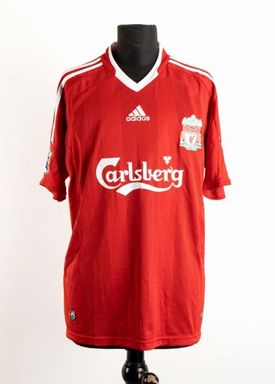 Calcio, Liverpool Maglia Aquilani