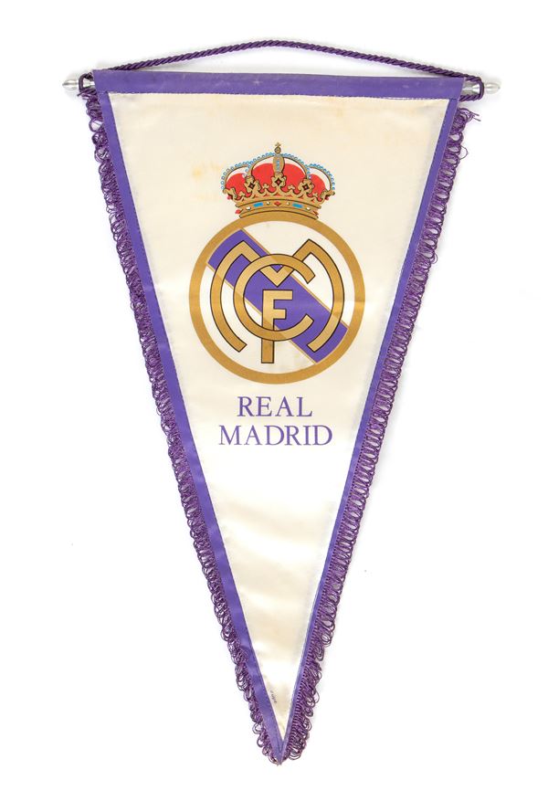 Football, Spain, Real Madrid pennant