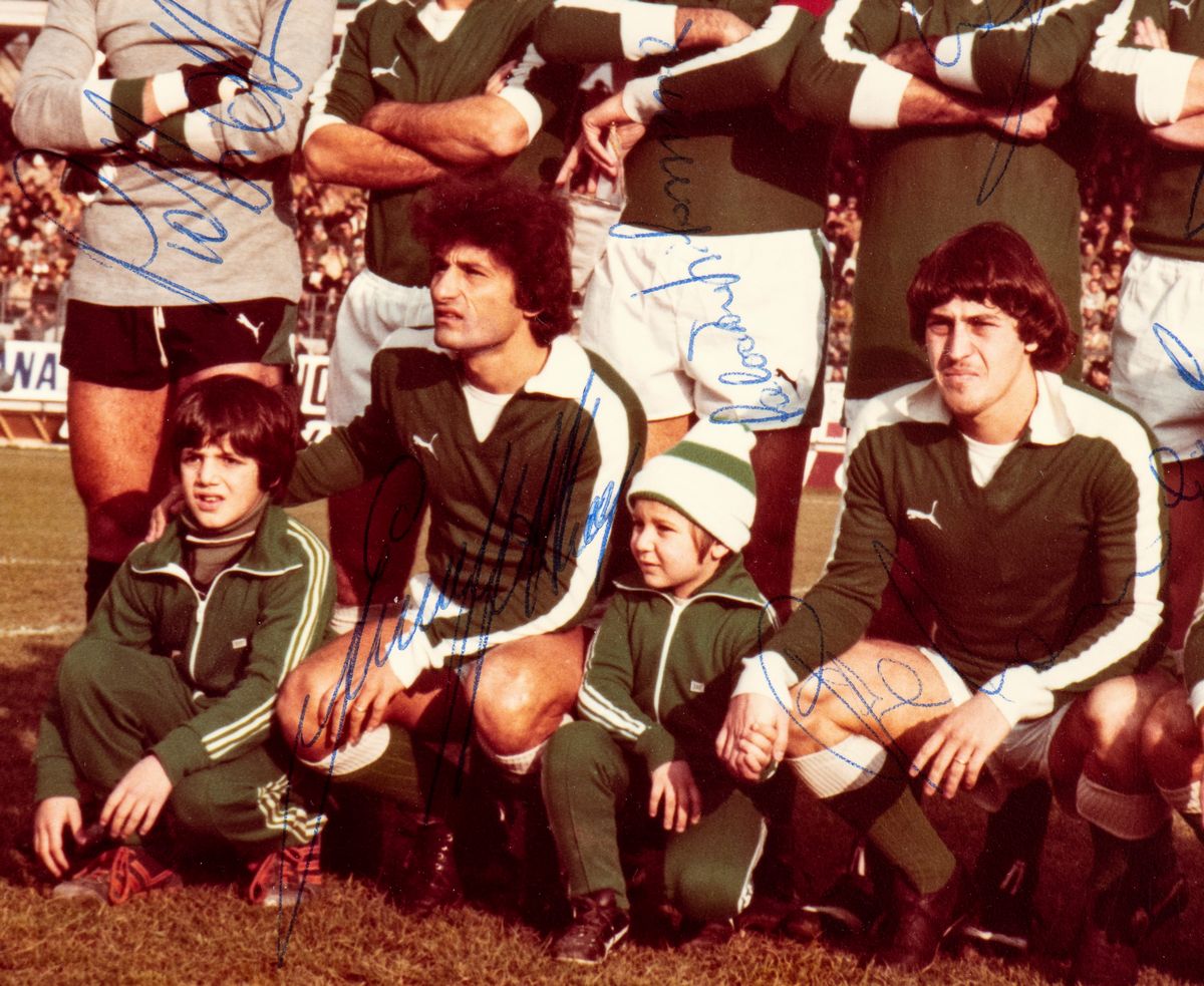 Calcio, Italia, Avellino Foto con Autografi, 1979-80