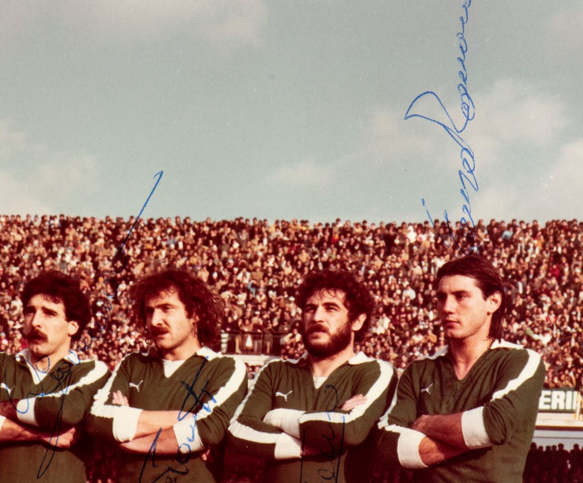 Calcio, Italia, Avellino Foto con Autografi, 1979-80