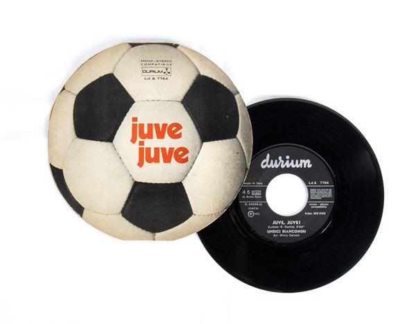 Calcio, Italia, JUVENTUS F.C. inno 1972 disco 45 giri