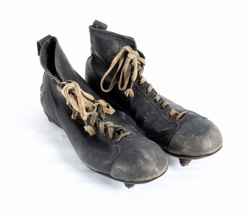 Calcio, Scarpini in Pelle, Anni '40