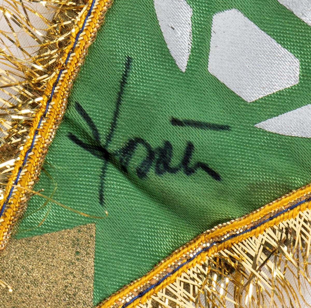 Calcio, Italia, Mondiali Mexico 70 Gagliardetto con Autografi